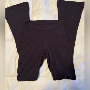 lululemon Black Align Mini Flare Leggings 32” - size 4